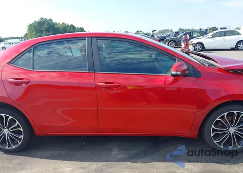 2015 Toyota Corolla L/Le/S/S Plus/Le Plus/Le Premium/S Premium из США, поврежденный, VIN 2T1BURHE4FC348612